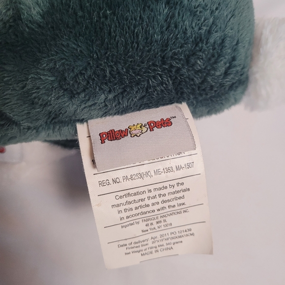 Greenbay Packer NFL White Bear Mascot Large 20" Pillow Pet Stuffed Animal Pillow - Picture 8 of 13